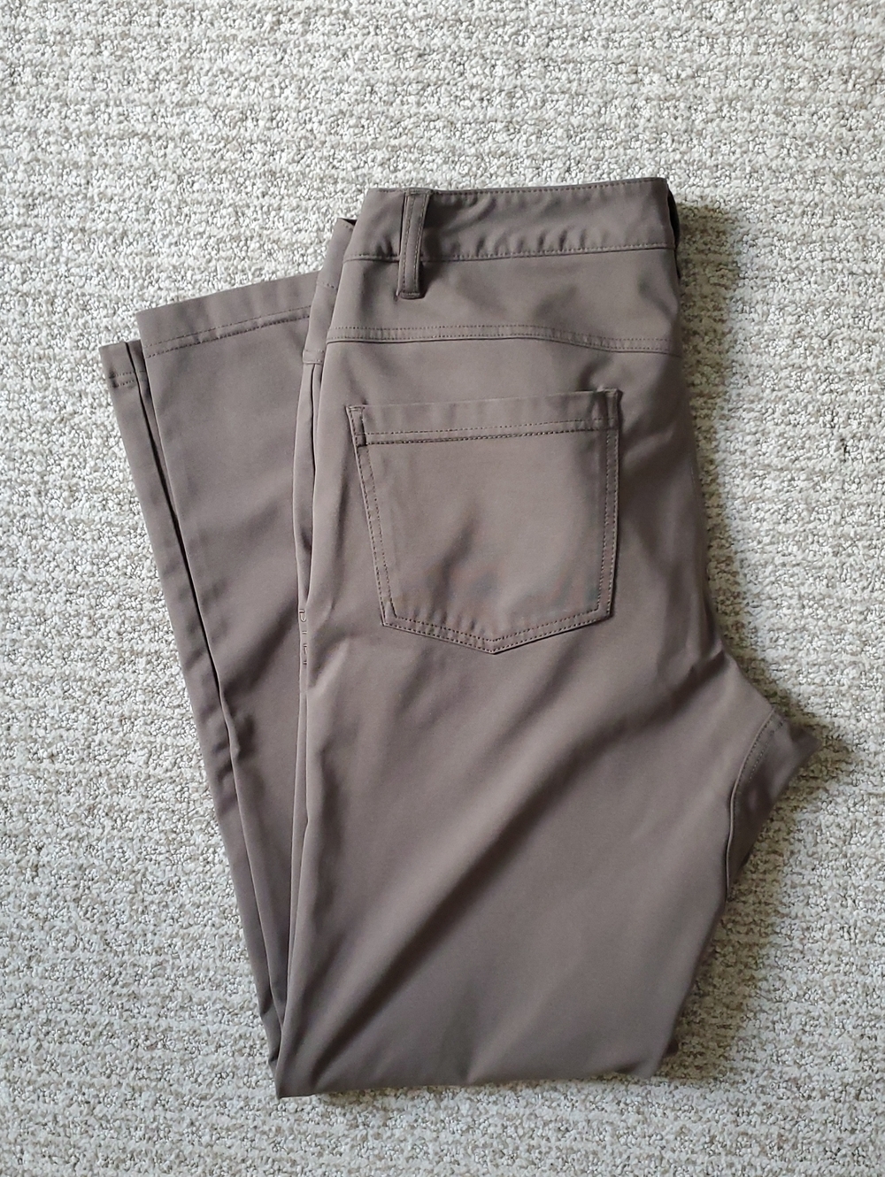 Bylt Everyday Pant 2.0 (Slim Fit), Dark Taupe (M)